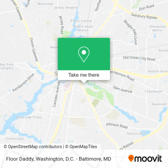 Floor Daddy map