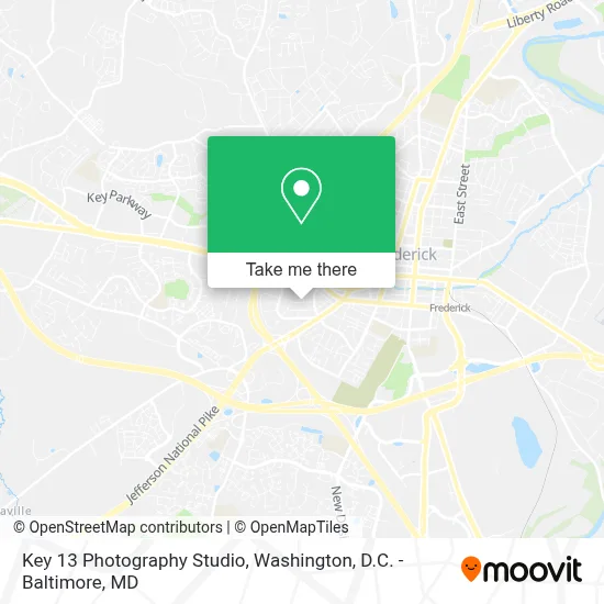 Key 13 Photography Studio map