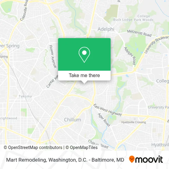 Mart Remodeling map