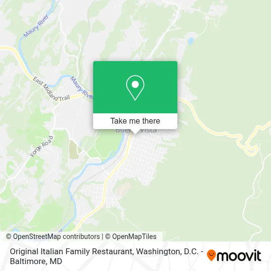 Original Italian Family Restaurant map