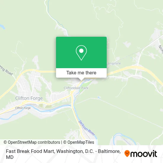 Fast Break Food Mart map