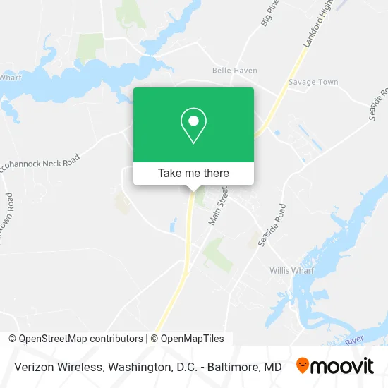 Verizon Wireless map