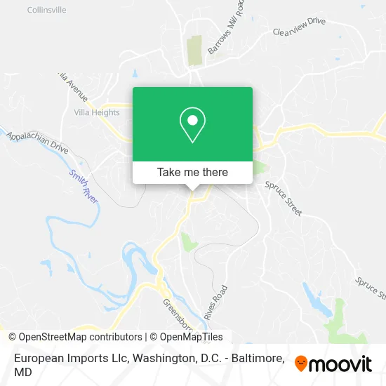 European Imports Llc map