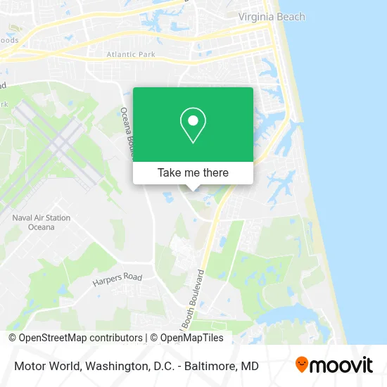 Motor World map