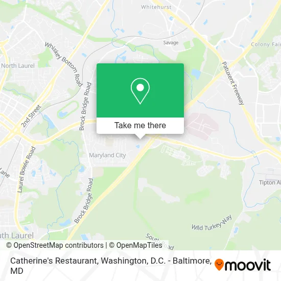 Catherine's Restaurant map