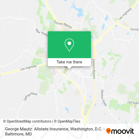 George Mautz: Allstate Insurance map