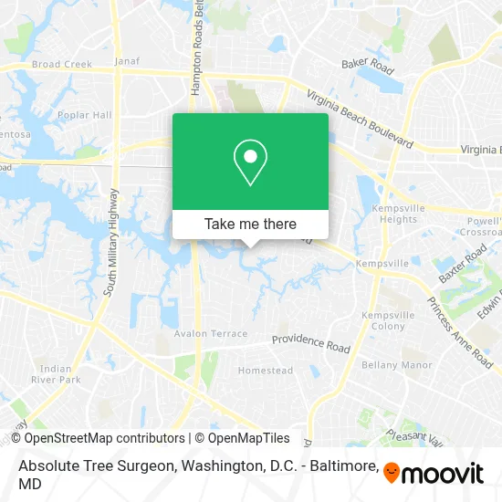 Absolute Tree Surgeon map