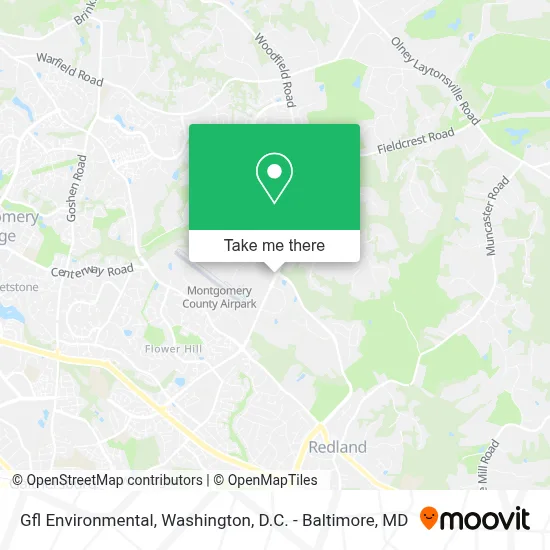 Gfl Environmental map