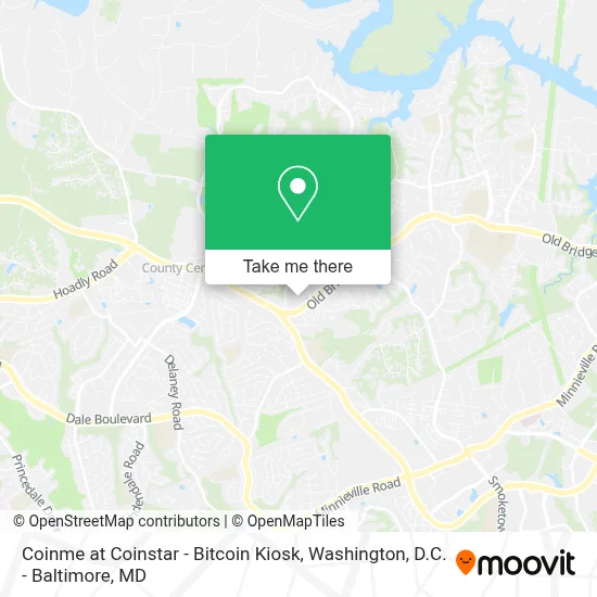 Coinme at Coinstar - Bitcoin Kiosk map