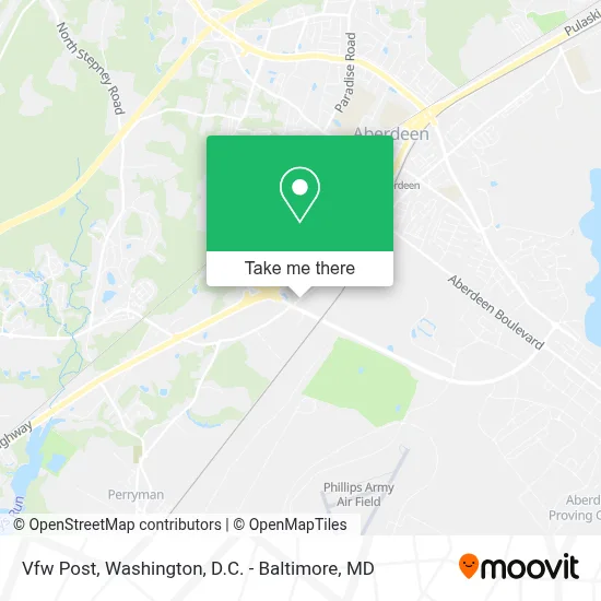 Vfw Post map