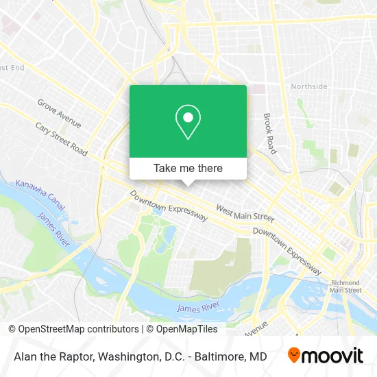 Alan the Raptor map