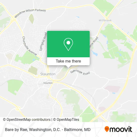 Bare by Rae map