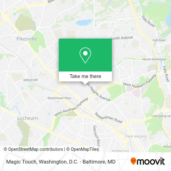 Magic Touch map