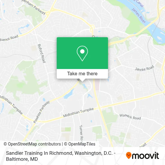 Sandler Training In Richmond map