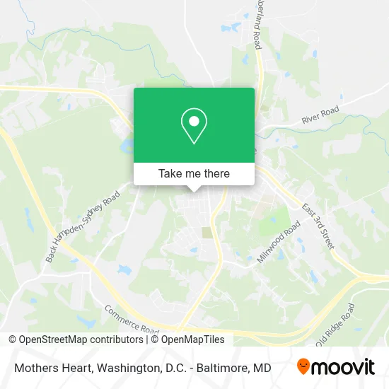 Mothers Heart map