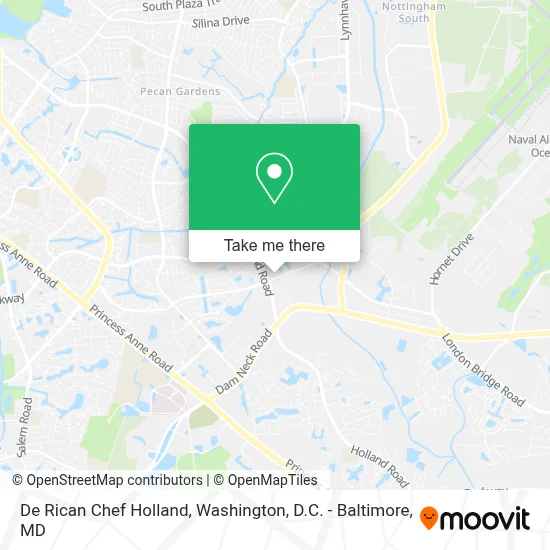 De Rican Chef Holland map