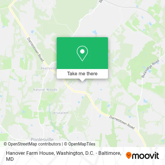 Hanover Farm House map