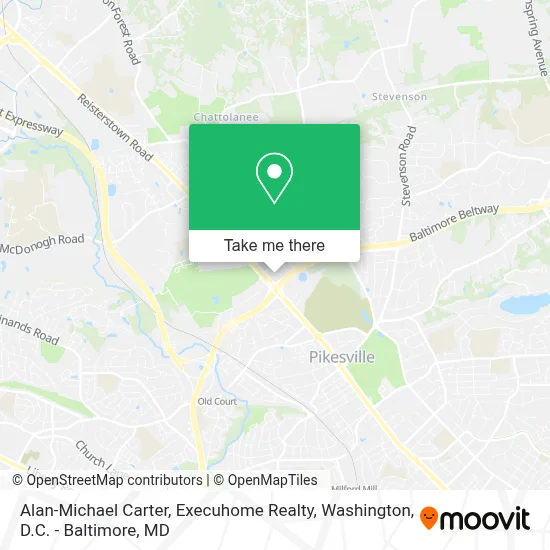 Alan-Michael Carter, Execuhome Realty map