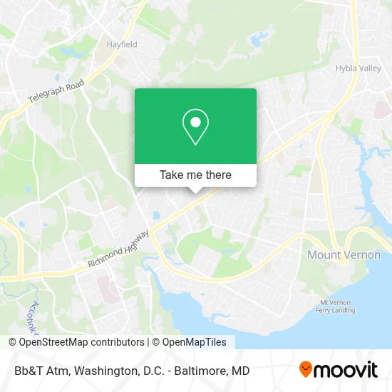 Bb&T Atm map