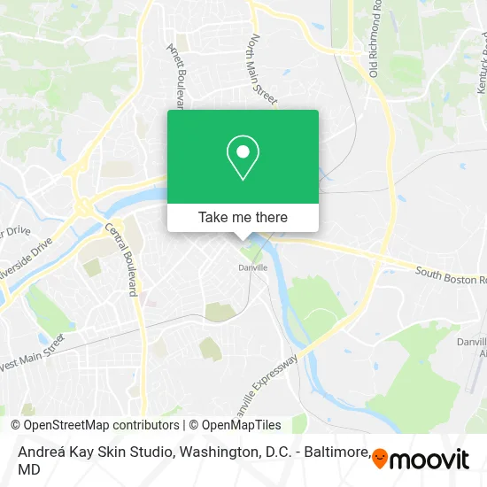 Andreá Kay Skin Studio map