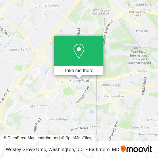 Wesley Grove Umc map
