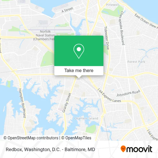 Redbox map