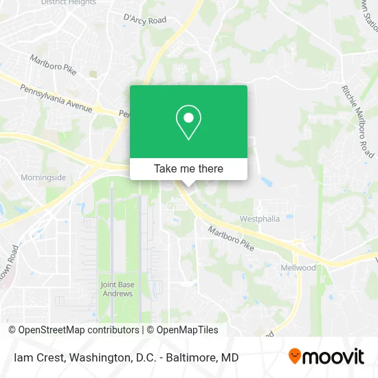 Iam Crest map