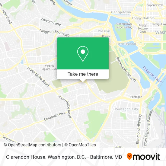 Clarendon House map