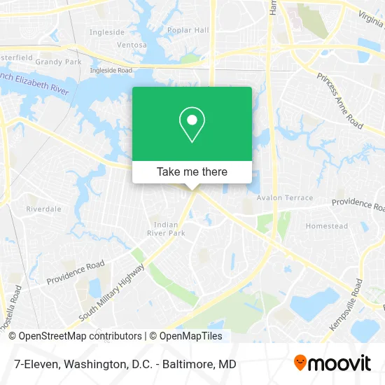 7-Eleven map