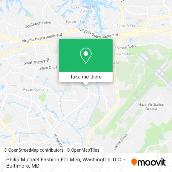 Philip Michael Fashion For Men map
