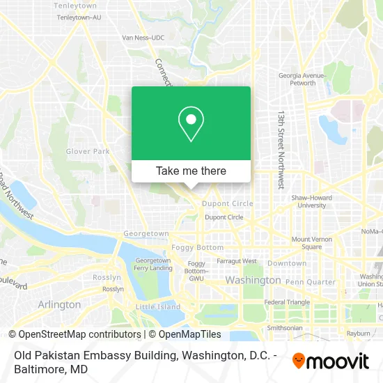 Old Pakistan Embassy Building map