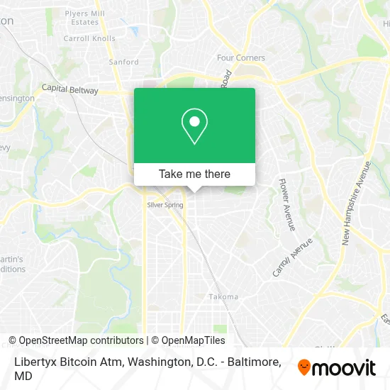 Libertyx Bitcoin Atm map