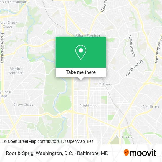 Root & Sprig map