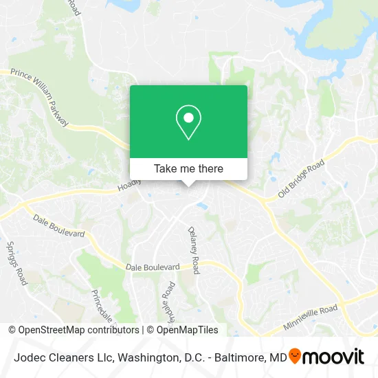 Jodec Cleaners Llc map