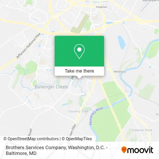 Brothers Services Company map