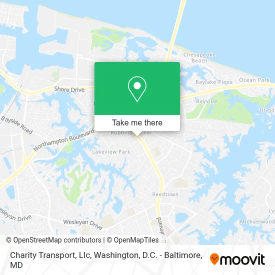 Charity Transport, Llc map