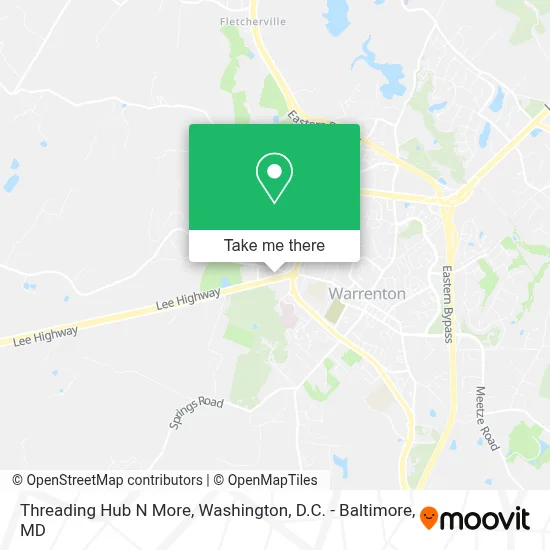 Threading Hub N More map