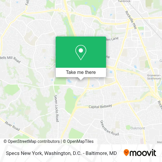 Specs New York map
