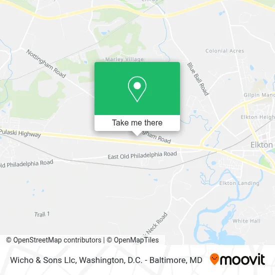 Wicho & Sons Llc map