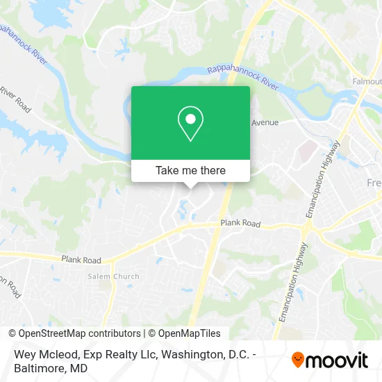 Wey Mcleod, Exp Realty Llc map