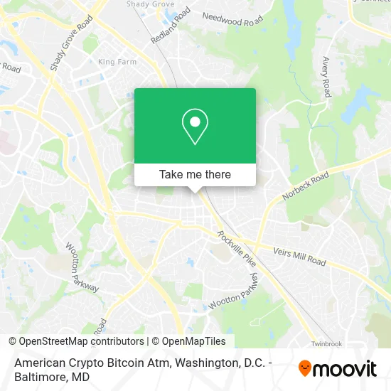 American Crypto Bitcoin Atm map