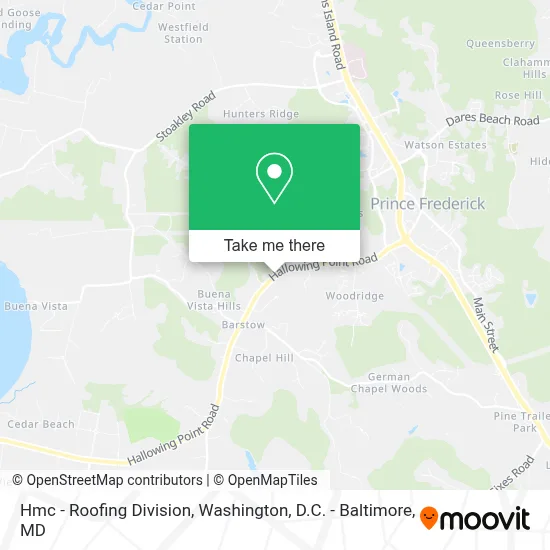 Hmc - Roofing Division map