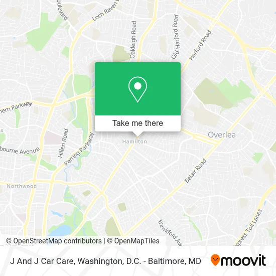 J And J Car Care map