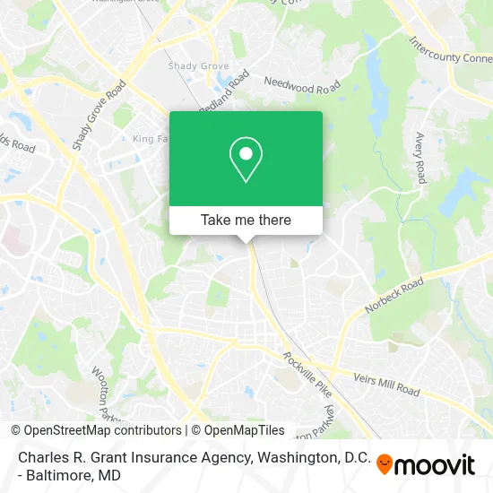 Charles R. Grant Insurance Agency map