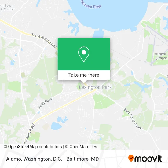 Alamo map