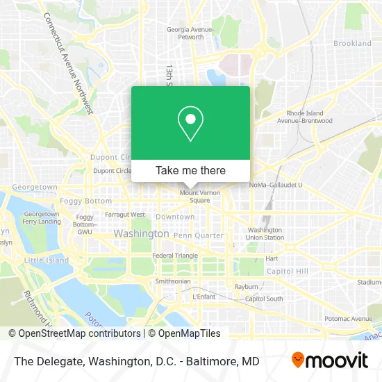 The Delegate map