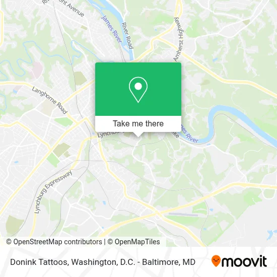 Donink Tattoos map