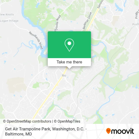 Get Air Trampoline Park map