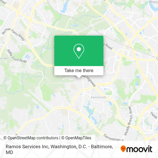 Ramos Services Inc map