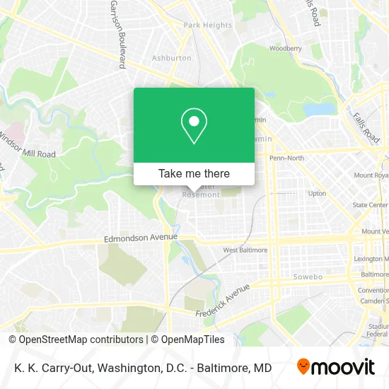 K. K. Carry-Out map